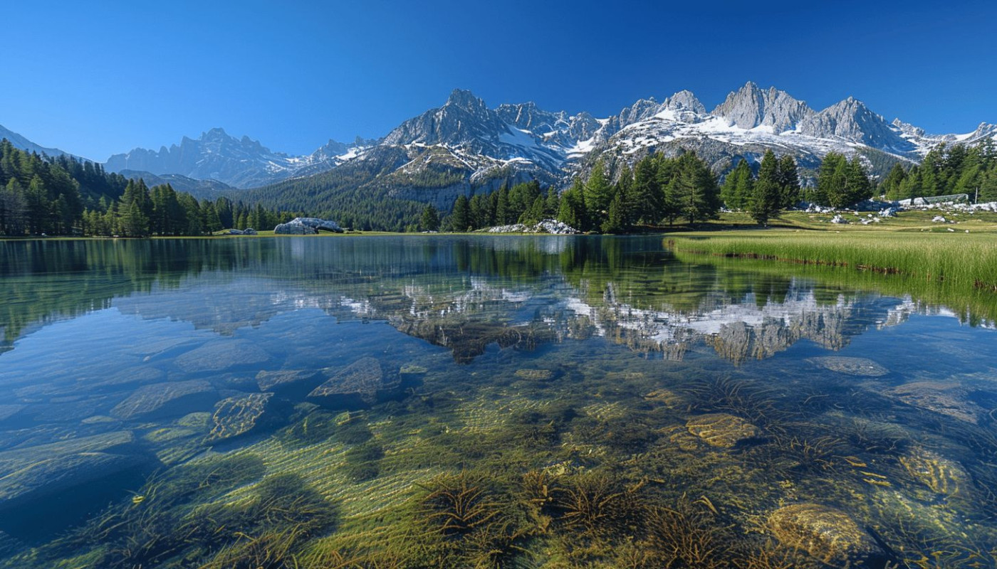 Die Jovet-Seen bei Les Contamines-Montjoie