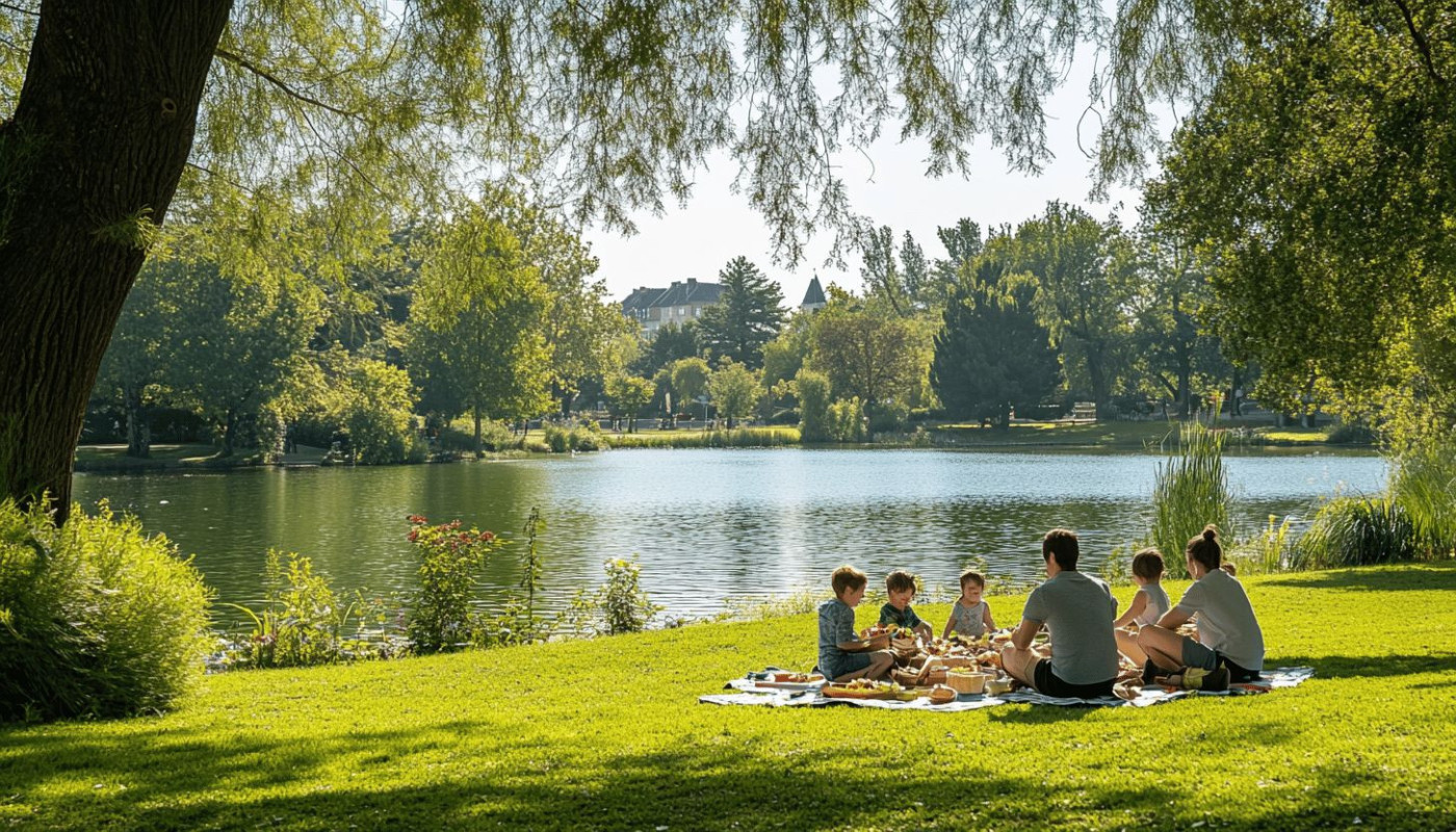 Freizeitaktivitäten mit der Familie in Mulhouse bei schönem Wetter