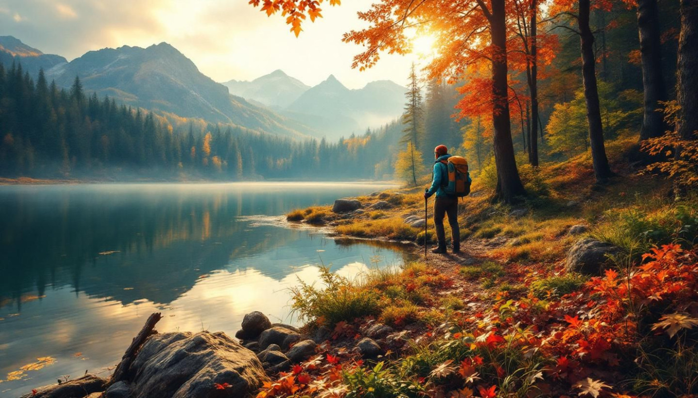 Herbstspaziergang an den Robertseen in Chamrousse